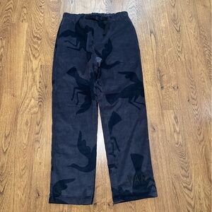 Parra grayish blue clipped wings Joggers elastic waist size large